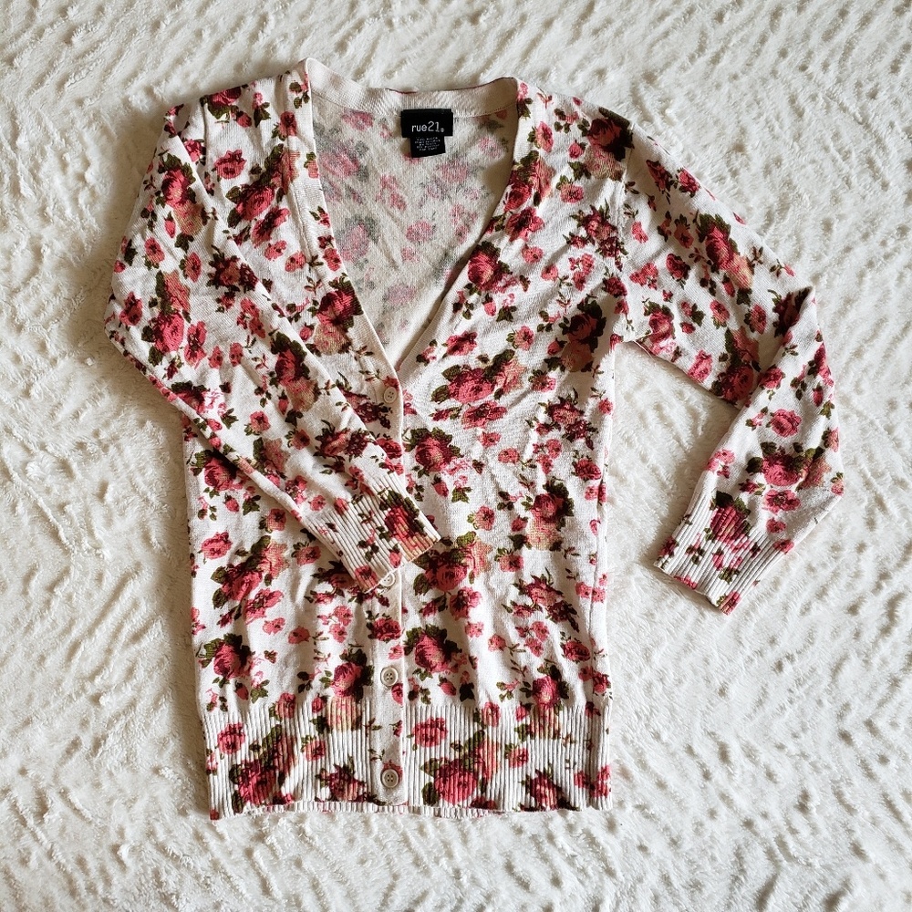Floral Cardigan